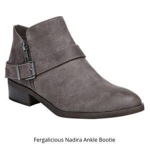 Fergalicious Nadira Ankle Boots, Size 8.5